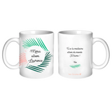 Mug Cadeau Maîtresse Nounou personnalisé Motifs Jungle 325ml