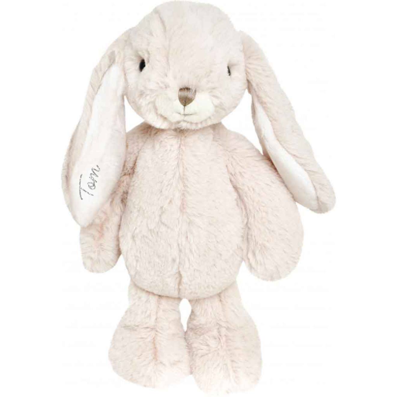 Doudou B b Lapin personnalis en peluche Les griottes