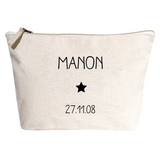Trousse de toilette Cadeau Bébé personnalisé Crème Coton