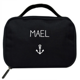 Sac à goûter isotherme Petit modèle Cadeau Enfant personnalisé Noir