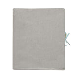 Album photo traditionnel Cadeau Enfant personnalisé Gris béton Lin