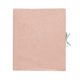 Album photo Cadeau Noël personnalisé Rose poudré Lin