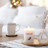 Bougie Cadeau Fête des Mères / Grand-mères personnalisé 180gr