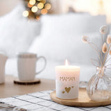 Bougie Cadeau Fête des Mères / Grand-mères personnalisé 180gr