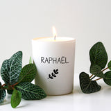 Bougie Cadeau Mariage personnalisé 180gr