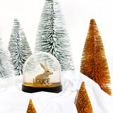 Boule à neige Cadeau adulte personnalisé Lapin