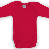 Body Bébé personnalisé Rouge Coton