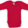 Body Bébé personnalisé Rouge Coton