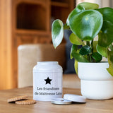 Boite à thé Cadeau Maîtresse/Nounou/Atsem personnalisée