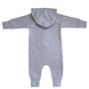 Combinaison Bébé personnalisée Gris Coton