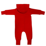 Combinaison Bébé personnalisée Rouge Coton