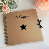 Album photo Cadeau Enfant personnalisé Kraft Grand modèle