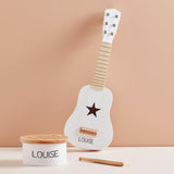 Guitare enfant personnalisée Gris ardoise Bois