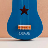 Guitare enfant personnalisée Gris ardoise Bois