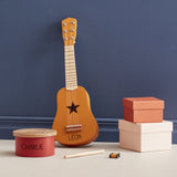 Guitare enfant personnalisée Gris ardoise Bois