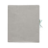 Livre de naissance Cadeau Bébé personnalisé Gris béton Lin
