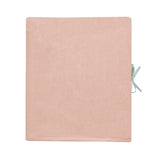 Livre de naissance Cadeau Bébé personnalisé Rose poudré Lin