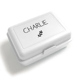 Boite à goûter Enfant personnalisé Blanche