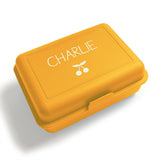 Boite à goûter Ecole Jaune