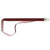 Porte clés Long Cadeau Fête des Pères / Grand-pères personnalisé Bordeau pois rose