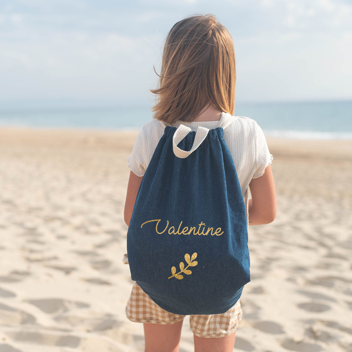 Sac à dos Jeans personnalisé Enfant Coton – Les griottes