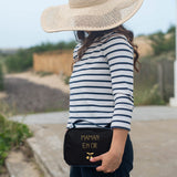 Sac isotherme Petit modèle Cadeau Fête des Mères/Grand-mères personnalisé Noir