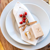 Cadeau de table de Noël ange