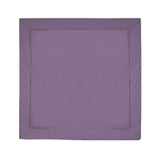 Tapis de sol personnalisé Prune Gris ardoise Coton