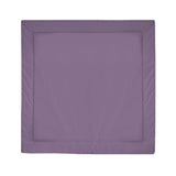 Tapis de sol personnalisé Prune Gris ardoise Coton