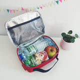 Sac à goûter isotherme Petit modèle Ecole personnalisé Rouge