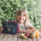 Sac à goûter isotherme Petit modèle Ecole personnalisé rose