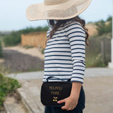 Sac isotherme Petit modèle Cadeau Maîtresse personnalisé Noir