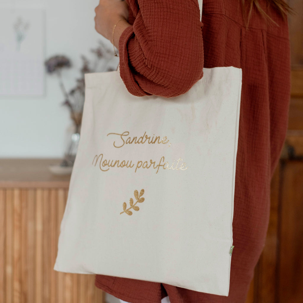 Pochette maîtresse, Merci maîtresse, cadeau de fin d'année, 100% coton Pochette maîtresse, Merci maîtresse, cadeau de fin d'année, 100% coton