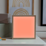 Veilleuse Cadeau Enfant personnalisé Rose corail