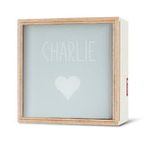 Veilleuse Cadeau Enfant personnalisé Vert amande