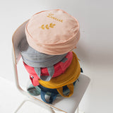 Sac à dos Cadeau enfant personnalisé Bleu pétrole Coton