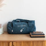 Sac de sport Ecole personnalisé Gris ciment Coton