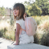 Sac à dos Maternelle personnalisé Rose poudré Coton