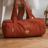 Sac de sport Ecole personnalisé Rose poudré Coton