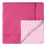 Tapis de sol personnalisé Rose vif Rose clair Coton
