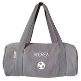 Sac de sport Cadeau Enfant personnalisé Gris ciment Coton